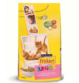 Friskies Junior Tavuk Süt ve Sebzeli 1.5 kg Kedi Maması kullananlar yorumlar